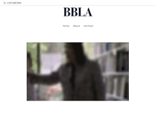 Tablet Screenshot of bbla.com